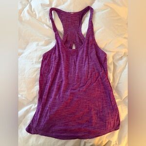 Lululemon Purple Sleeveless Workout Top